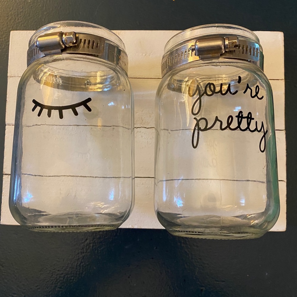 You’re pretty cosmetic jars 🫙💄
